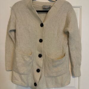 Everlane Cream Alpaca Knit Sweater